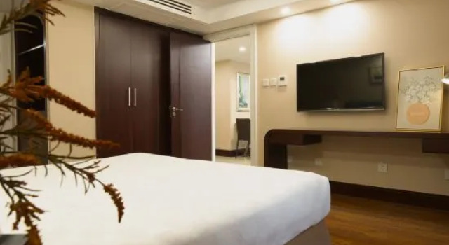 Люкс с 2 комнатами The Apartments on Finacial Street Beijing