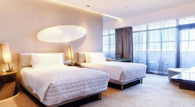 Двухместный номер Standard с видом на город Le Meridien Qingdao West Coast