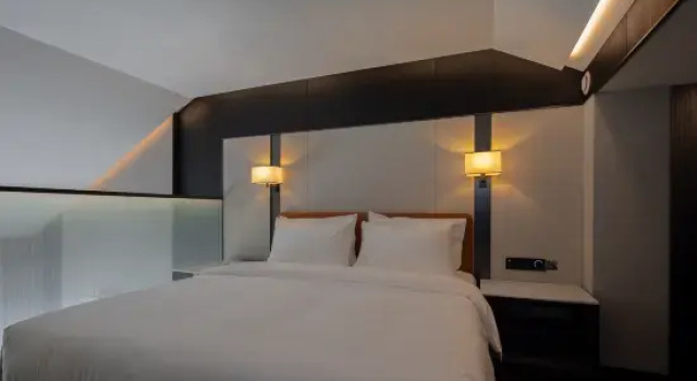 Люкс Дуплекс Zhenyue Meijing Hotel (Qinzhou Baishihu Park Wuyue Plaza)
