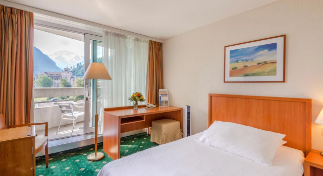 Одноместный номер Standard Hotel Metropole Interlaken
