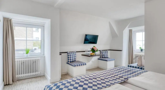 Двухместный номер Standard с частичным видом на море Hotel Strandschlösschen