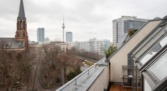 Люкс Deluxe Primeflats - Apartment am Park Friedrichshain