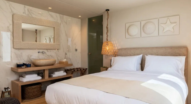 Двухместный люкс Superior с видом на сад Oniro Suites, a member of Mykonos Highlights