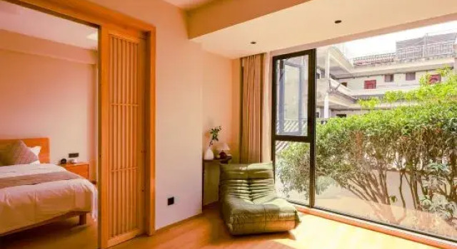 Семейный люкс Wei Shan Osmanthus Courtyard Homestay