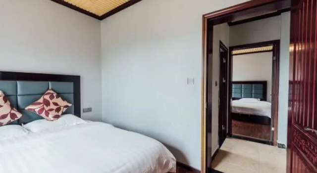 Семейный люкс с 2 комнатами Xingyuanju Yangxin Apartment