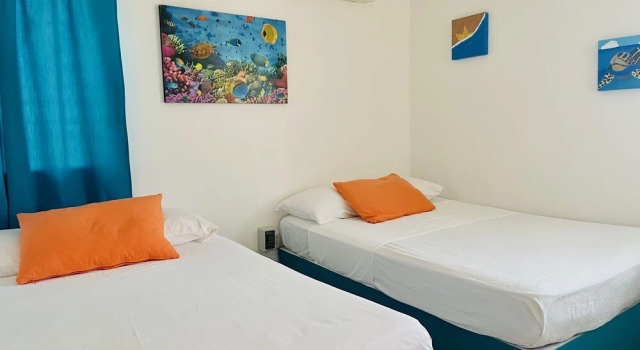 Punta Me Shared Apartment in Punta Sam Ferry Beach, Rezervasyon Daire Cancún 