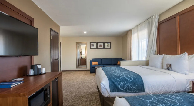 Четырёхместный люкс Standard Comfort Inn & Suites Pinetop Show Low