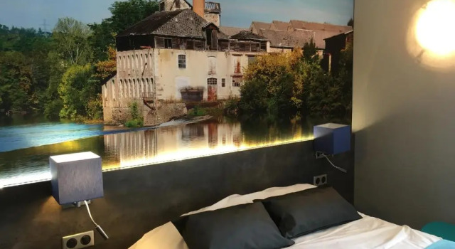Двухместный номер Comfort The Originals City, Hôtel Le Boeuf Rouge, Saint-Junien