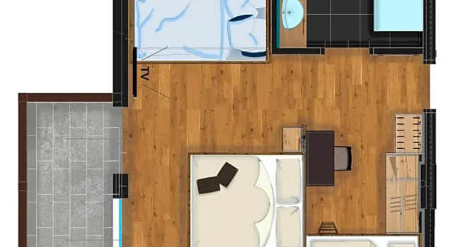 Номер Deluxe Hotel Wolf