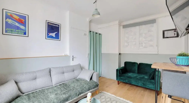 Cozy Studio 2P - Sacre Coeur - Batignolles, Забронировать Апартаменты/квартира Апартаменты Парижа, рядом с Пон-Кардинет, Апартаменты/квартира