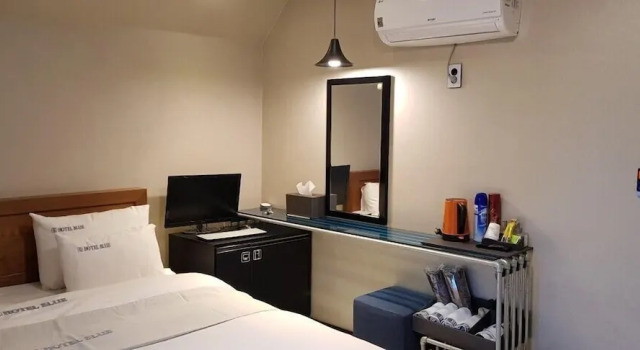 Номер Deluxe Blue Hotel