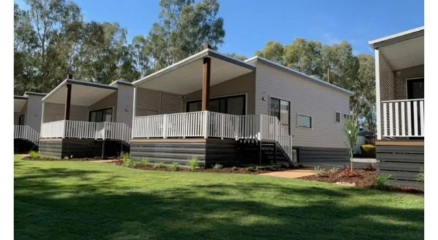 Deluxe chambre 2 chambres Vue sur le parc Discovery Parks - Echuca