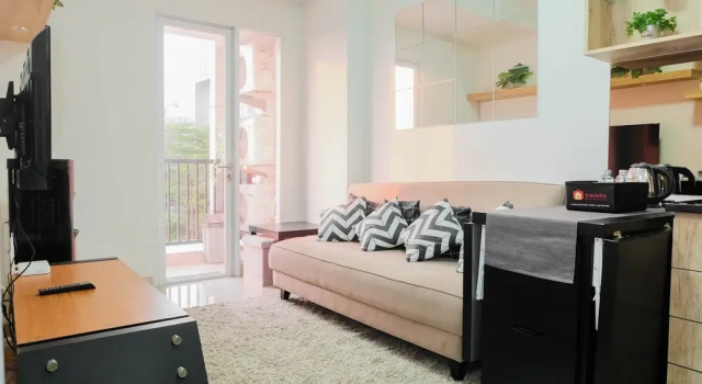 Homey Rustic 2Br Apartment At Signature Park Grande, Prenota Appartamento Hotel a Giacarta con piscina, Piscina