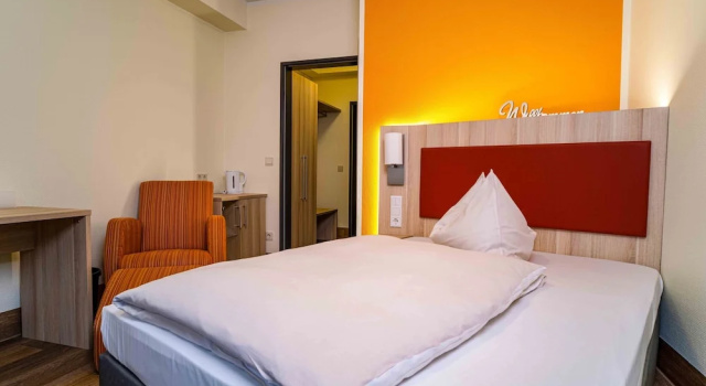 Одноместный номер Comfort c 1 комнатой с видом на внутренний двор Hotel am Stadtpark