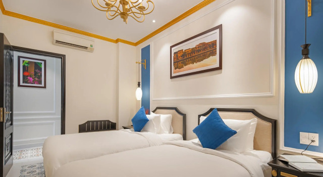 Двухместный номер Superior с видом на бассейн Hoi An Blue Sky Boutique Hotel & Spa