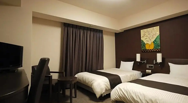 Двухместный номер Superior HOTEL ROUTE-INN Ota Minami -Kokudo 407 Gou