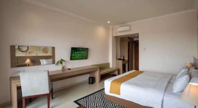 Camera Deluxe con vista sulla piscina The Green Peak, ARTOTEL Curated