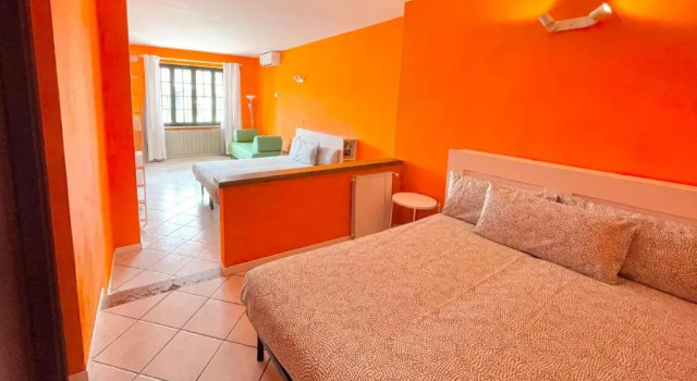 Пятиместный номер Standard с видом на сад Albergo Vittoria
