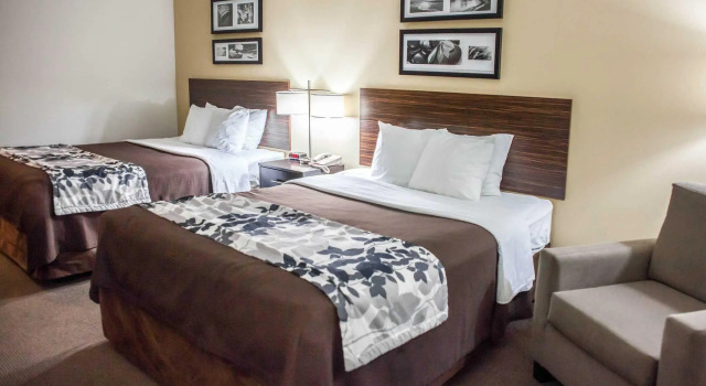 Четырёхместный номер Standard Sleep Inn & Suites Liberty - Kansas City