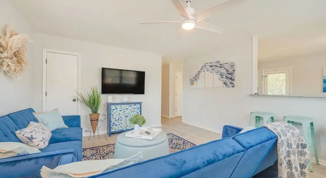 Студия Buckroe Bungalow Escape to the Beach 2mins Away