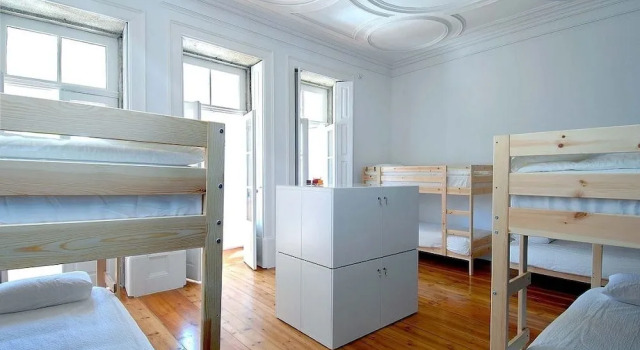 Четырёхместный номер Economy c 1 комнатой So Cool Hostel Porto