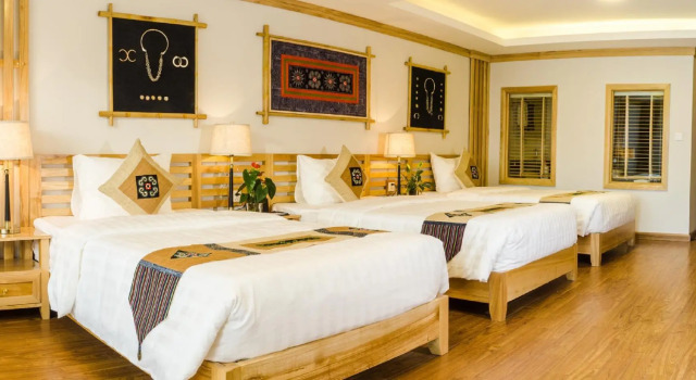 Трёхместный номер Deluxe Sapa Highland Resort & Spa