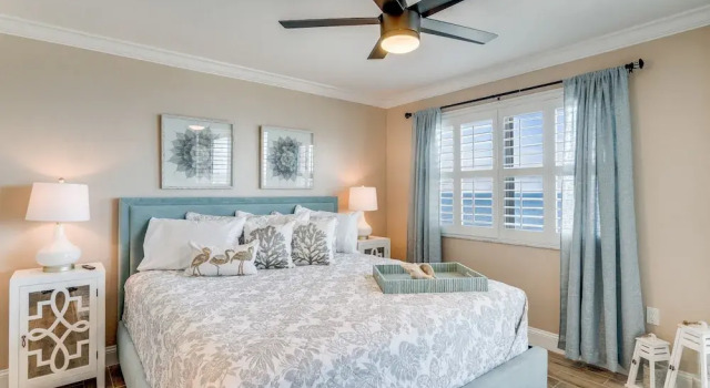 Estero Island Beach Villas #703 - Updated Top Floor Gulf Front & Sunsets - 250 Estero Blvd 2 Bedroom Condo by RedAwning