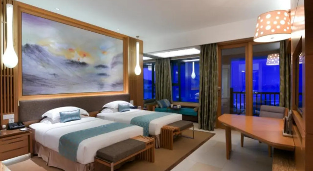 Двухместный номер Deluxe с видом на море Huidong Regal Palace Resort