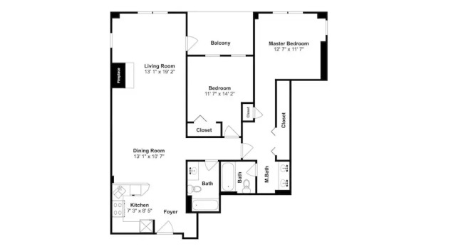 Апартаменты Buffalo Lodge #8333