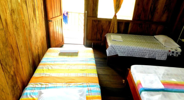 Трёхместный номер Standard с балконом Intillama Jungle Lodge EIRL