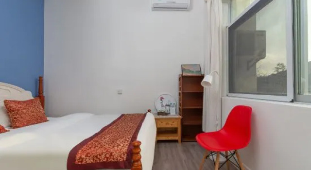 Кровать в общем номере Xiaoye Inn Xichong Shenzhen