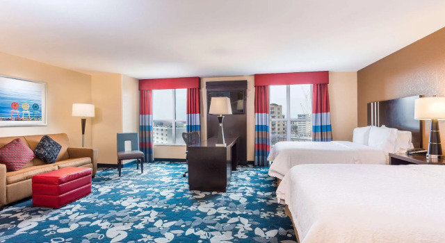 Четырёхместная студия Hampton Inn & Suites Madison Downtown