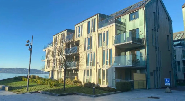 Апартаменты Eksklusiv & idyllisk leilighet i Sandvikensjøfront