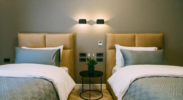 Двухместный номер Standard с видом на сад Hotel Stela Center