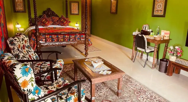 Номер Standard Habba Kadal Kashmiri Heritage Hotel & Hub