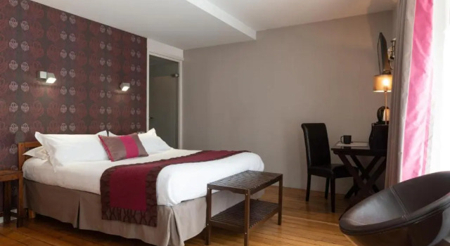 Двухместный номер Superior The Originals Boutique, Hôtel Victoria, Fontainebleau