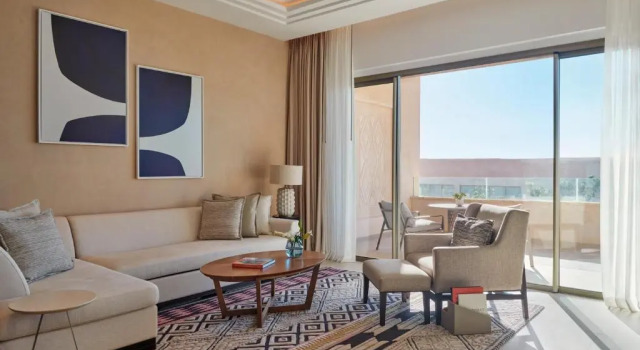 Люкс Fairmont Deluxe c 1 комнатой с видом на океан Fairmont Taghazout Bay