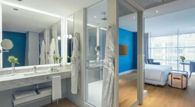 Двухместный номер Superior с красивым видом из окна NH Collection Santiago Casacostanera