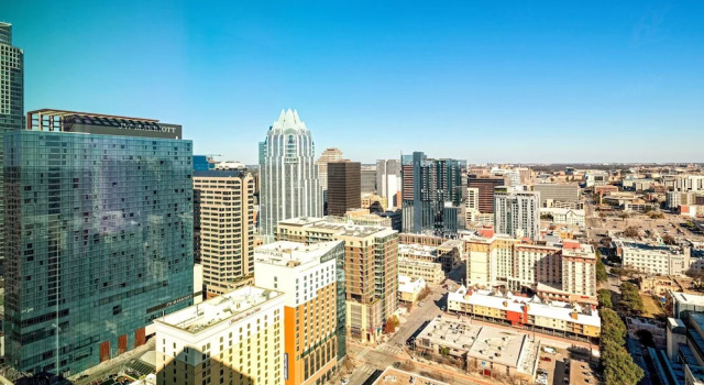 Номер Standard с видом на город Austin Marriott Downtown