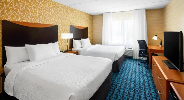 Четырёхместный номер Standard Fairfield Inn and Suites by Marriott Plainville