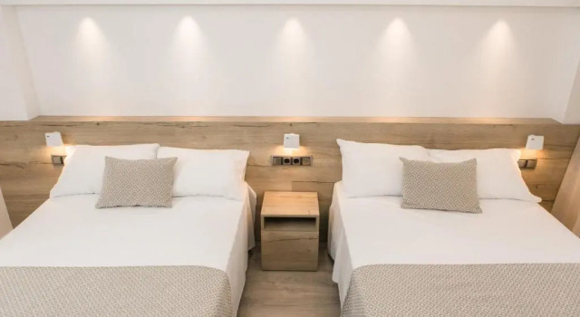 Трёхместный номер Standard с видом на море RVHotels Nieves Mar