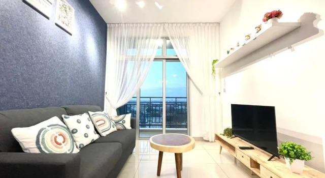 SKS Habitat 461 2BR 4-5pax Larkin Johor Bahru, Varaa Hotelli Hotellit Johor pysäköinnillä, Pysäköinti