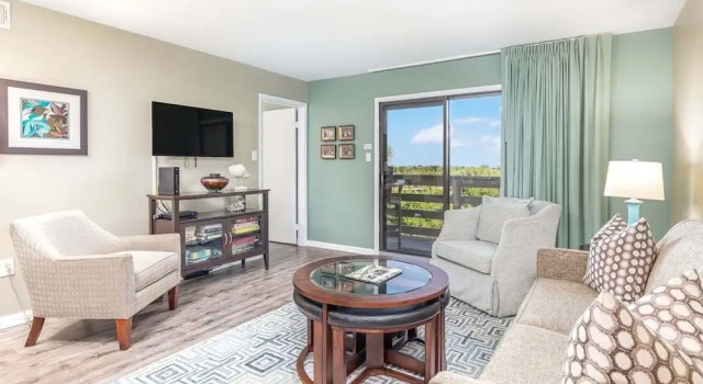 Standard Zimmer mit eingeschränktem Meerblick Lighthouse Point by Tybee Vacation Rentals