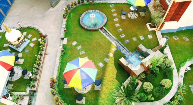 Трёхместный номер Standard с видом на сад Kathmandu Garden Home