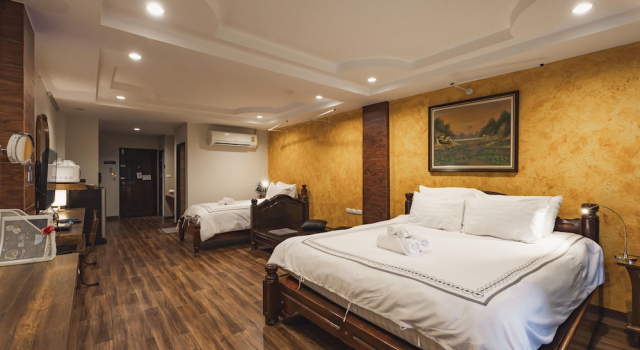 Двухместный номер Deluxe Цокольный этаж с балконом Namtok Sarika Resotel