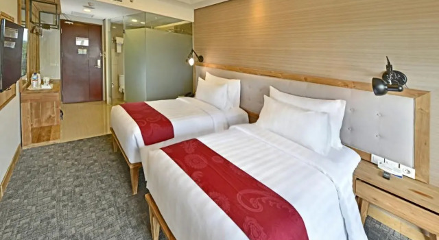 Номер Deluxe FamVida Hotel Lubuklinggau Powered by Archipelago