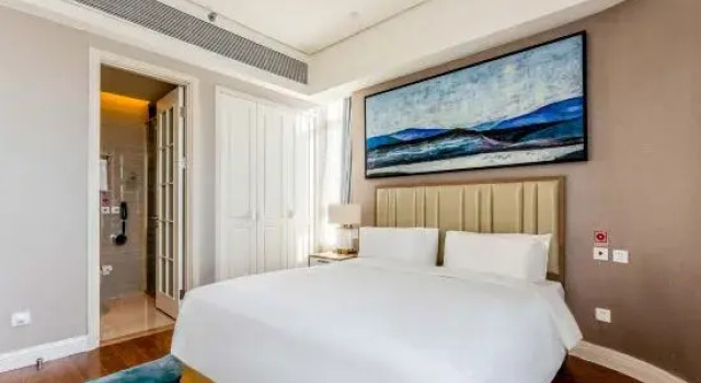 Люкс Deluxe CM+ Tianjin Binhai Serviced Apartment