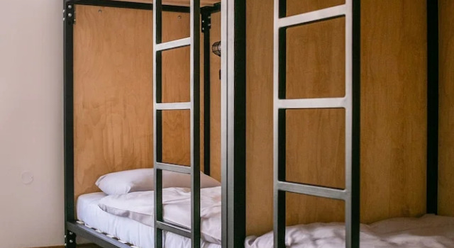 Кровать в общем номере Schöndorf Hostel - virtual reception