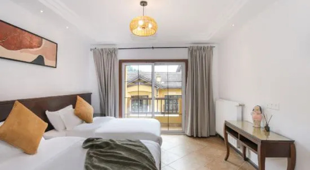 Семейный люкс с 2 комнатами Nantianhu Jingshan Homestay