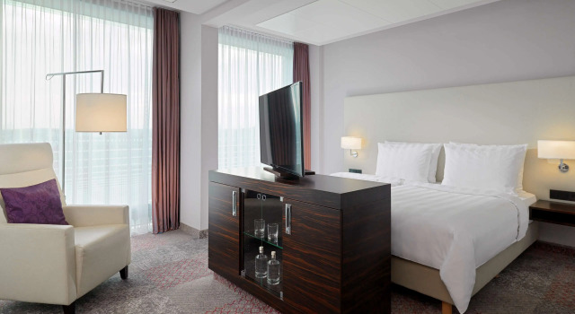 Junior suite Radisson Blu Hotel Leipzig
